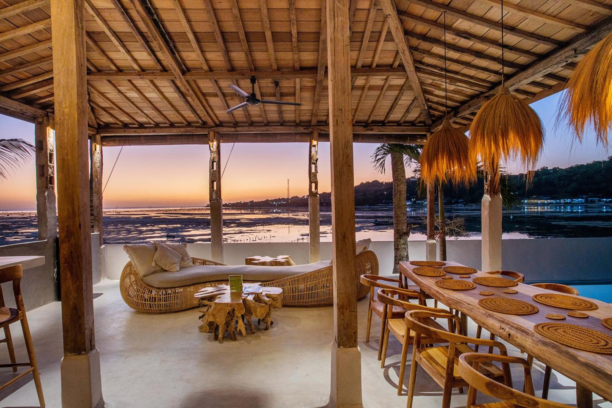 Sunset House Ceningan, 10 Person Beachview Private Villa Lembongan Esterno foto