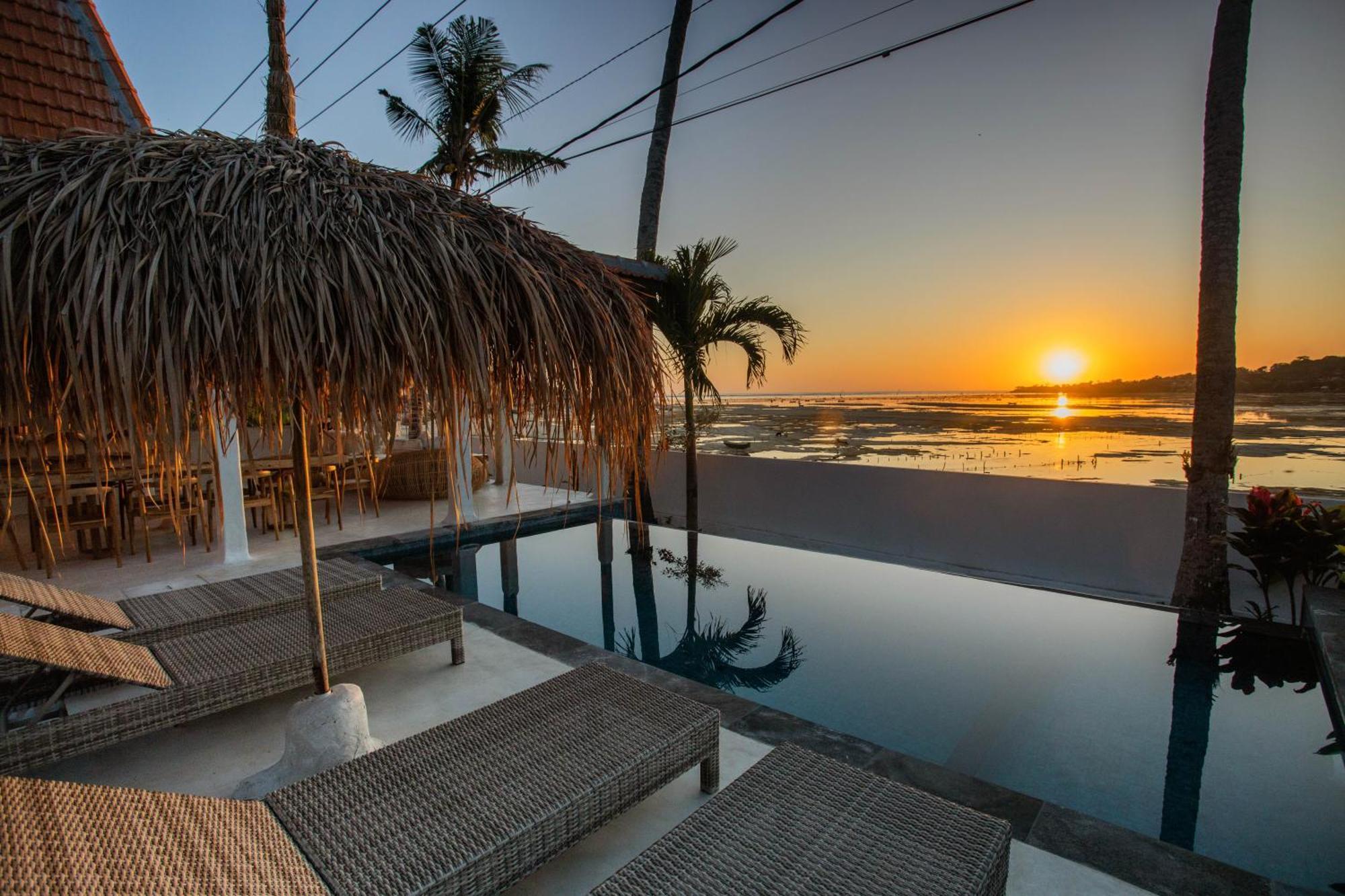 Sunset House Ceningan, 10 Person Beachview Private Villa Lembongan Esterno foto
