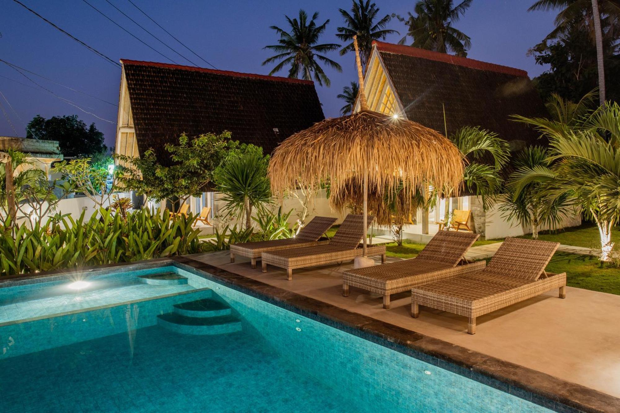 Sunset House Ceningan, 10 Person Beachview Private Villa Lembongan Esterno foto