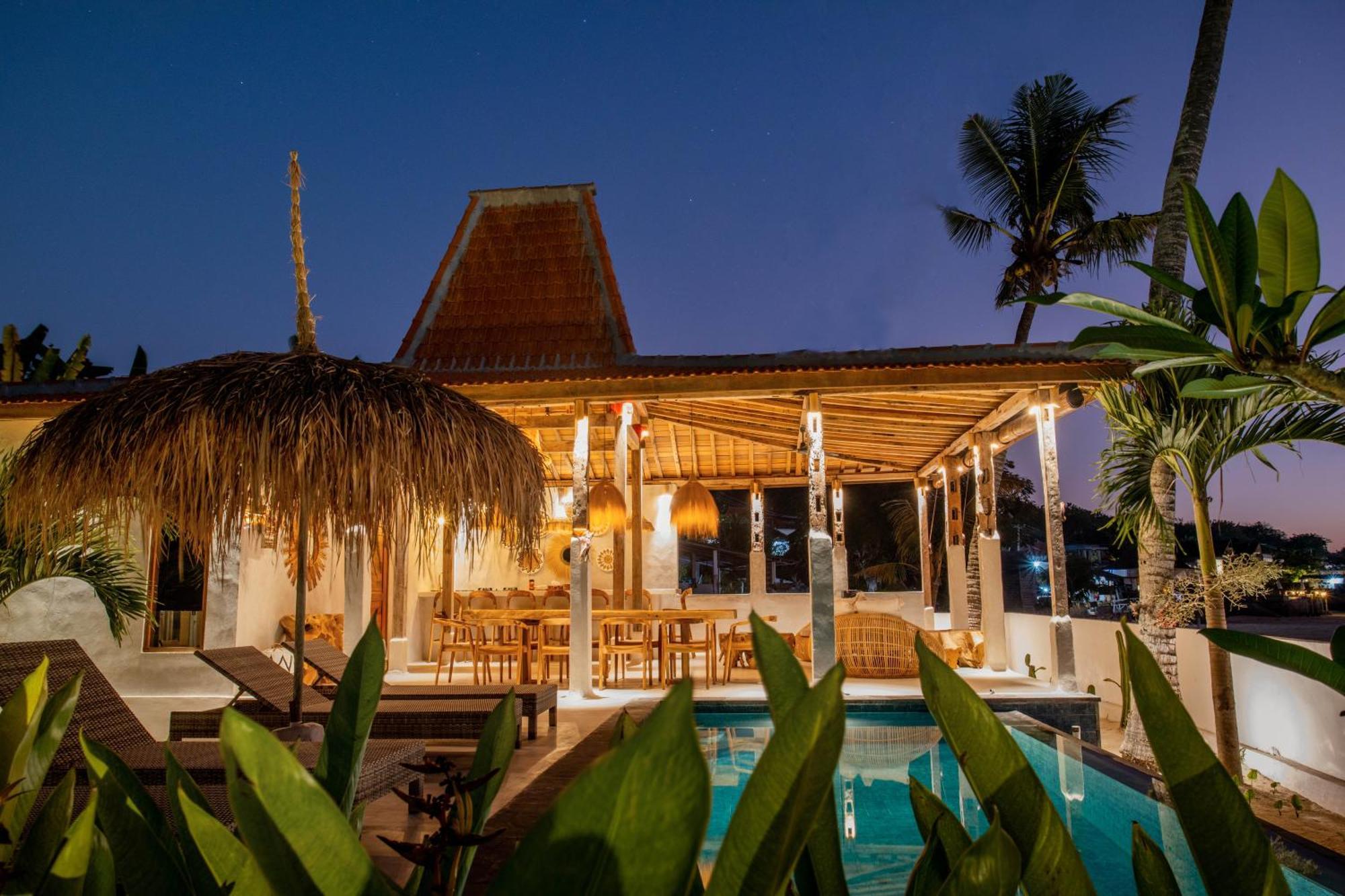 Sunset House Ceningan, 10 Person Beachview Private Villa Lembongan Esterno foto