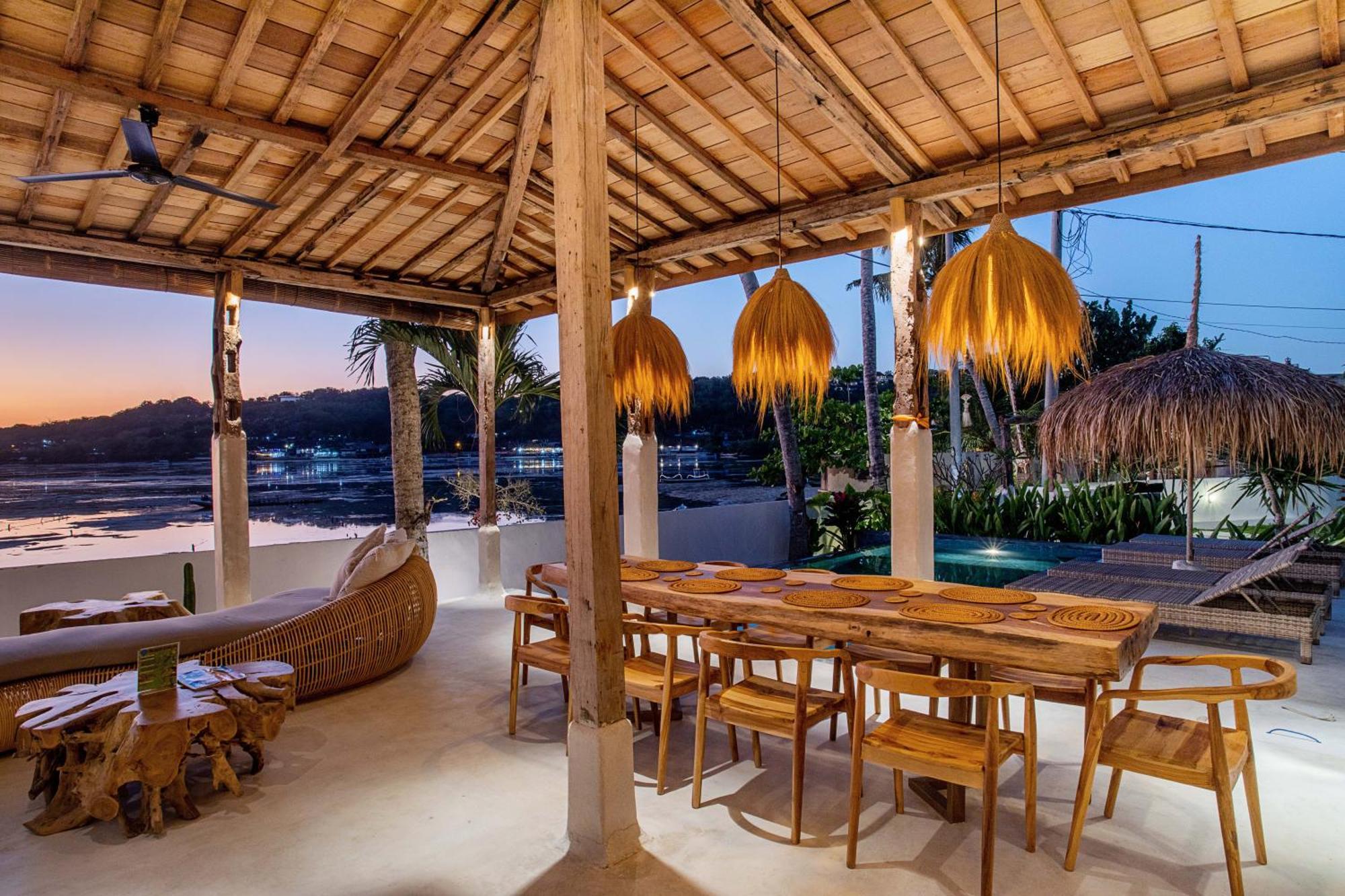 Sunset House Ceningan, 10 Person Beachview Private Villa Lembongan Esterno foto