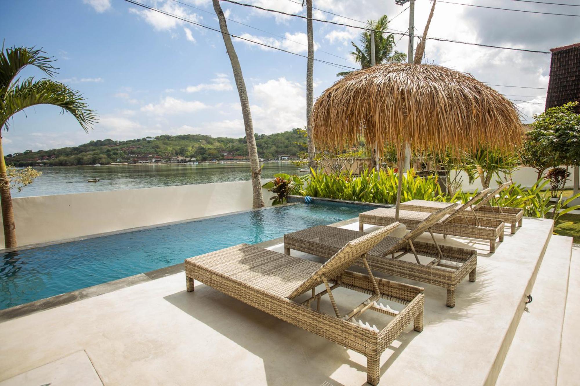 Sunset House Ceningan, 10 Person Beachview Private Villa Lembongan Esterno foto