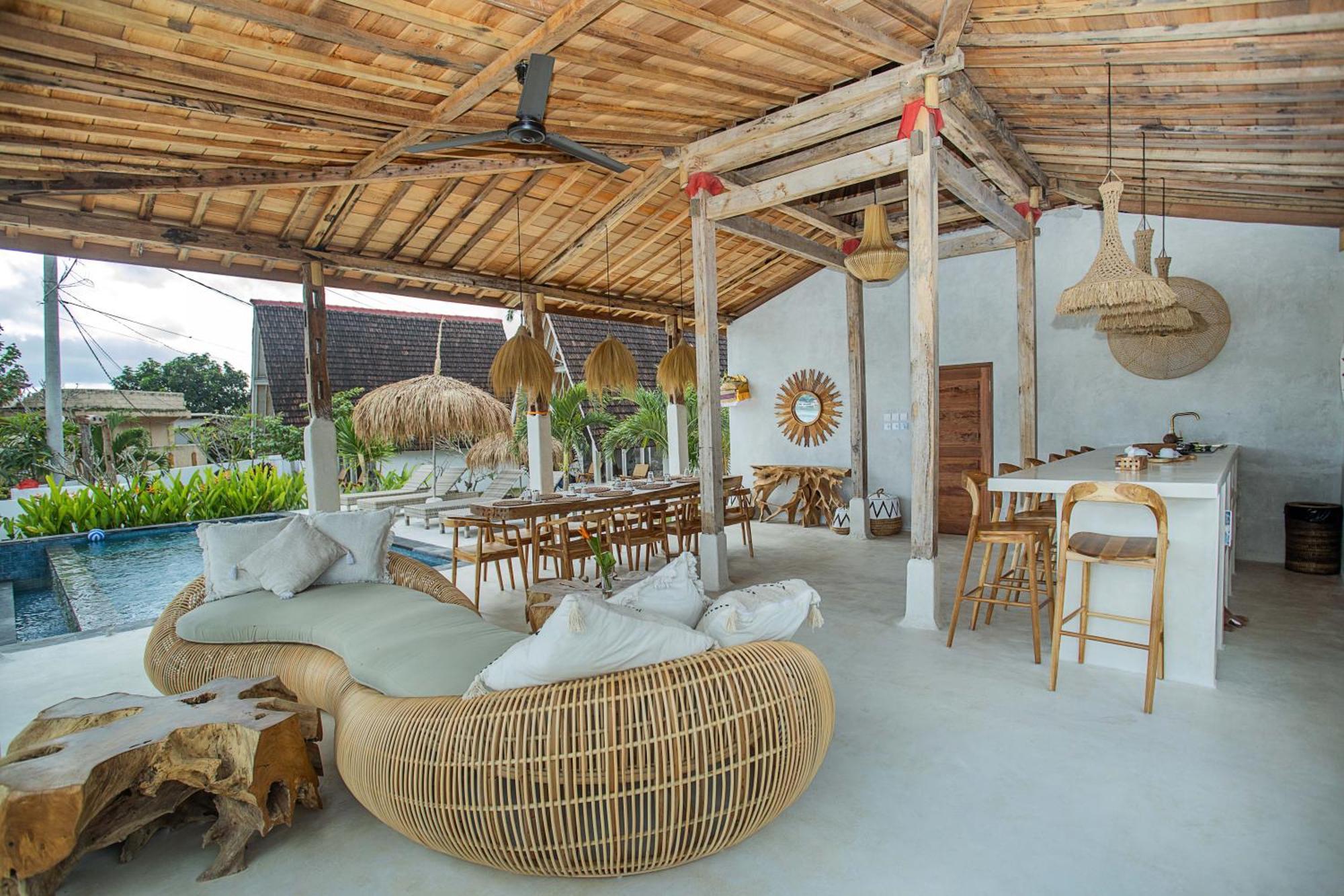 Sunset House Ceningan, 10 Person Beachview Private Villa Lembongan Esterno foto