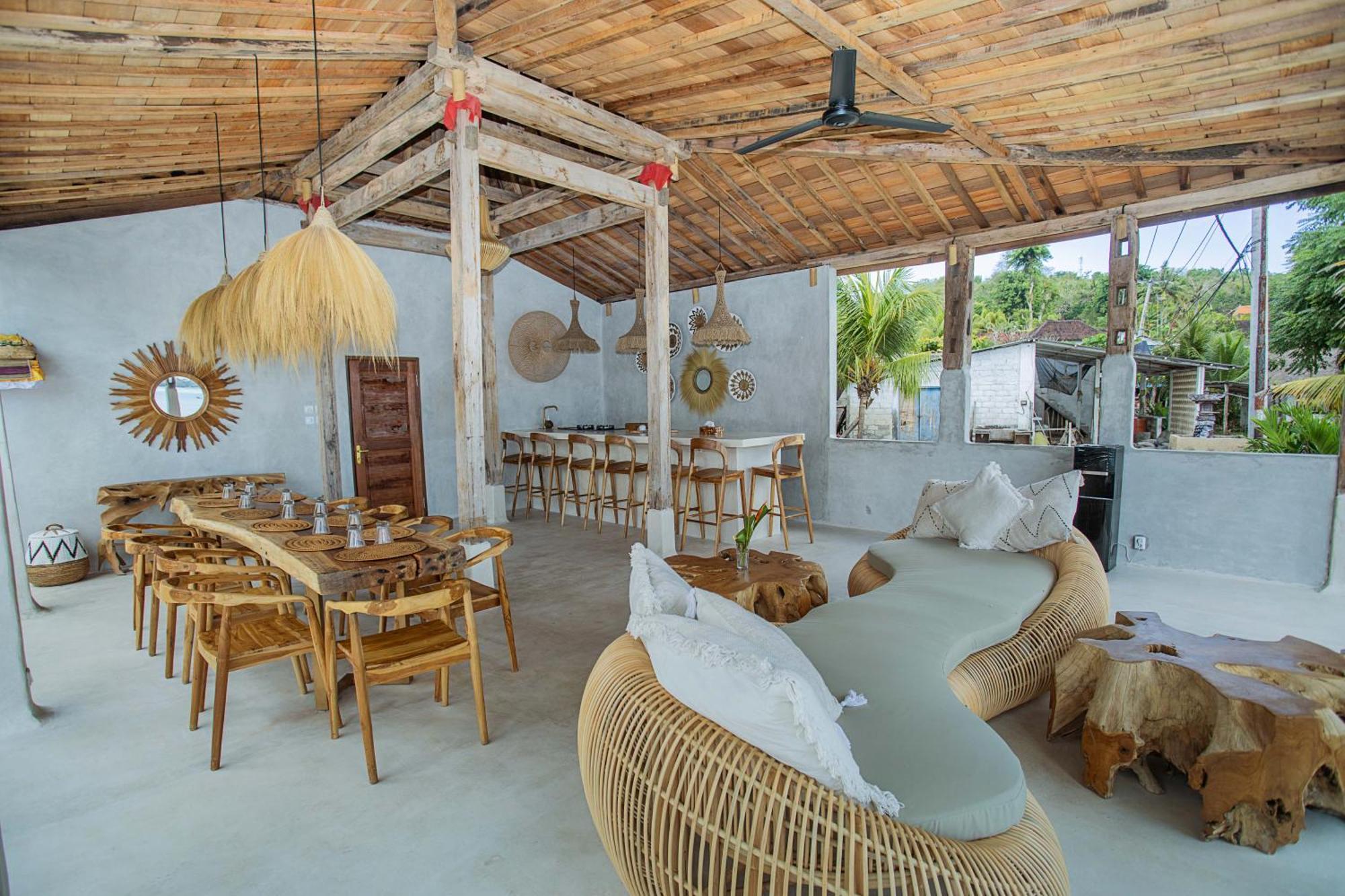 Sunset House Ceningan, 10 Person Beachview Private Villa Lembongan Esterno foto