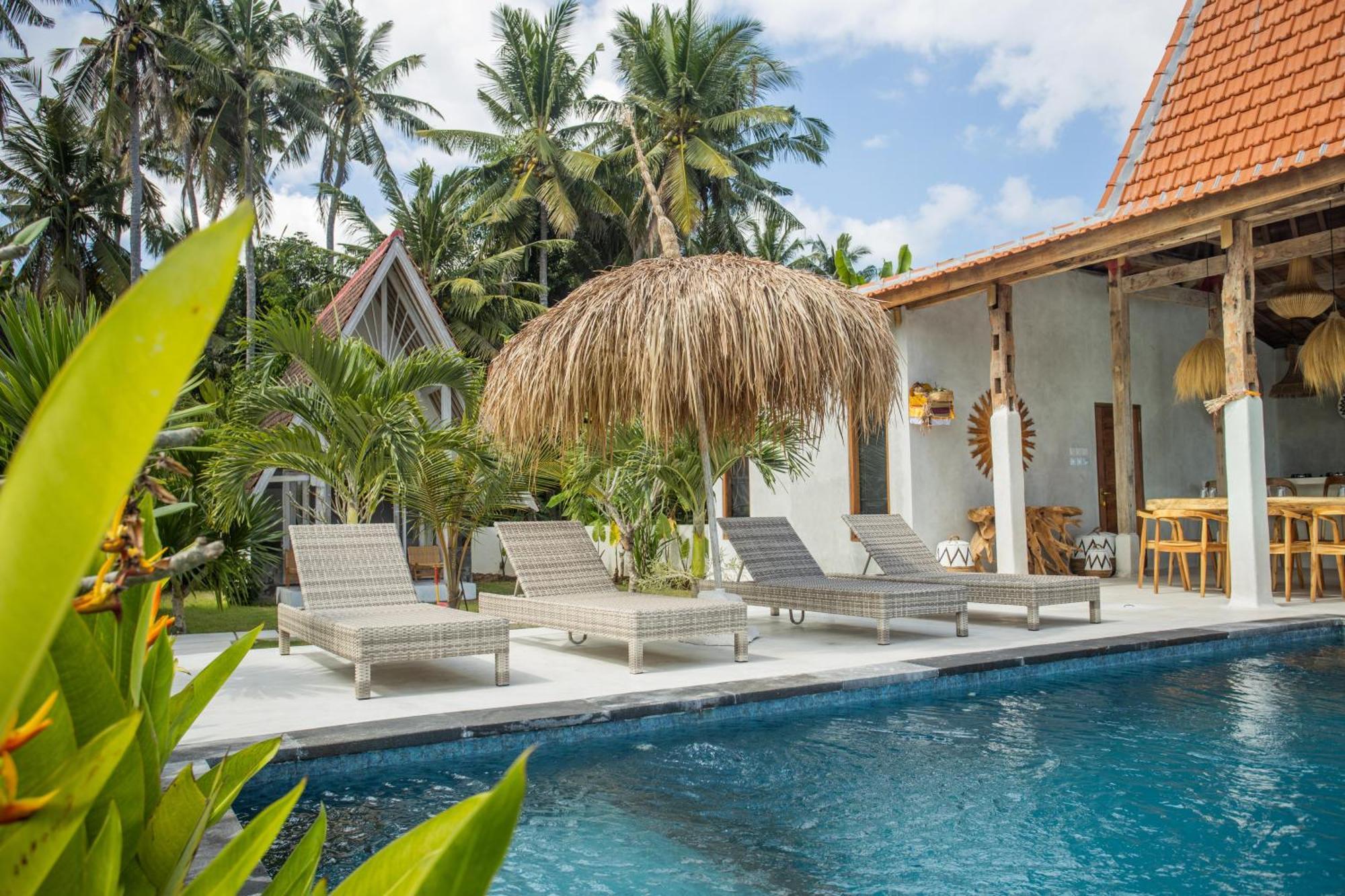 Sunset House Ceningan, 10 Person Beachview Private Villa Lembongan Esterno foto