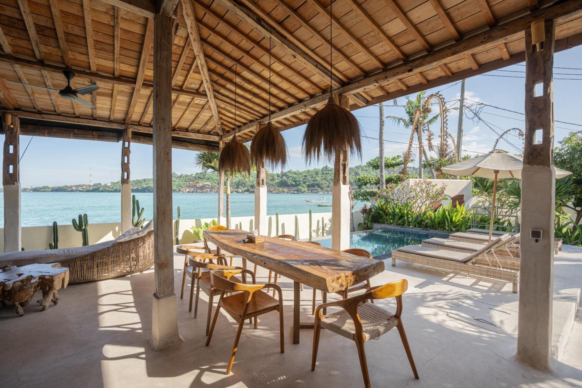 Sunset House Ceningan, 10 Person Beachview Private Villa Lembongan Esterno foto