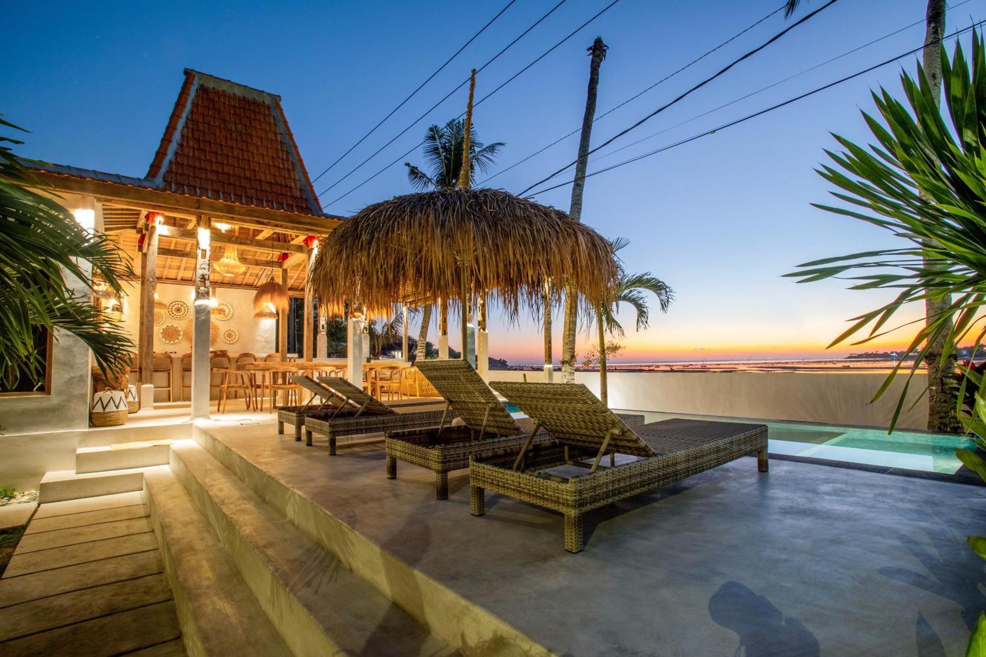 Sunset House Ceningan, 10 Person Beachview Private Villa Lembongan Esterno foto